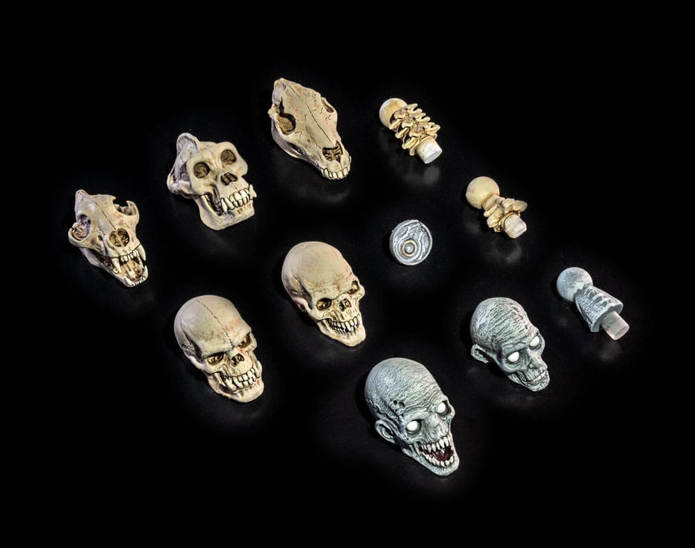 Mythic Legions: All Stars 6 Zubehör-Set für Actionfiguren Undead Heads Pack