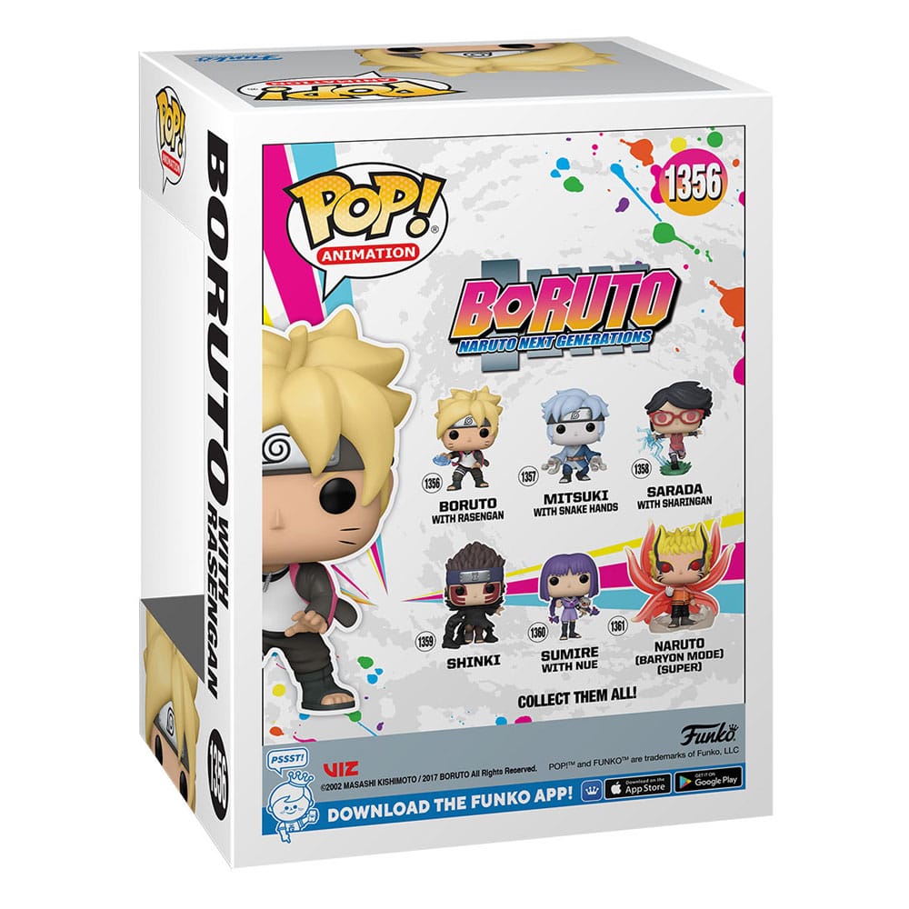Boruto - Naruto Next Generations POP! Animation Vinyl Figur Boruto w/Rasengan 9 cm