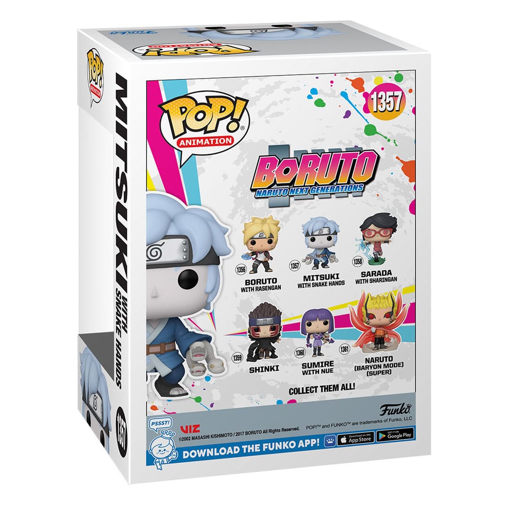 Boruto - Naruto Next Generations POP! Animation Vinyl Figur Mitsuki w/snake hands 9 cm