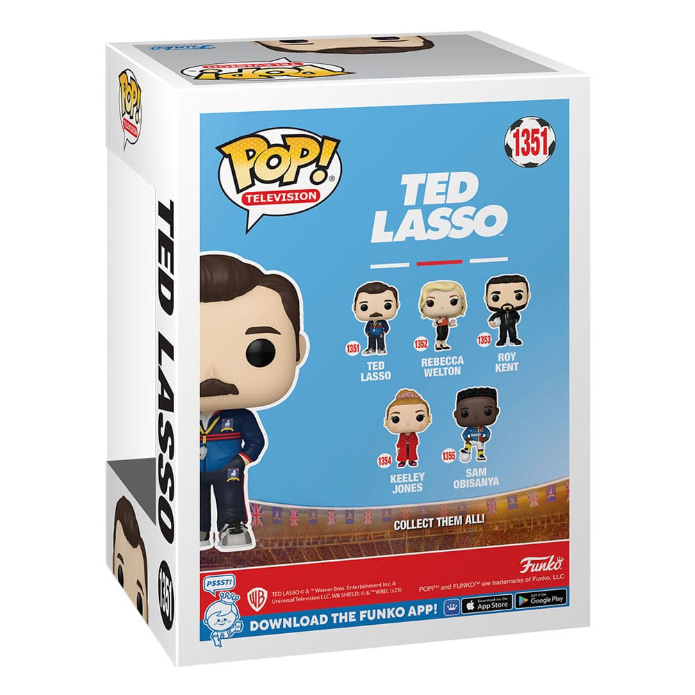 Ted Lasso POP! TV Vinyl Figuren Ted 9 cm Sortiment (6)