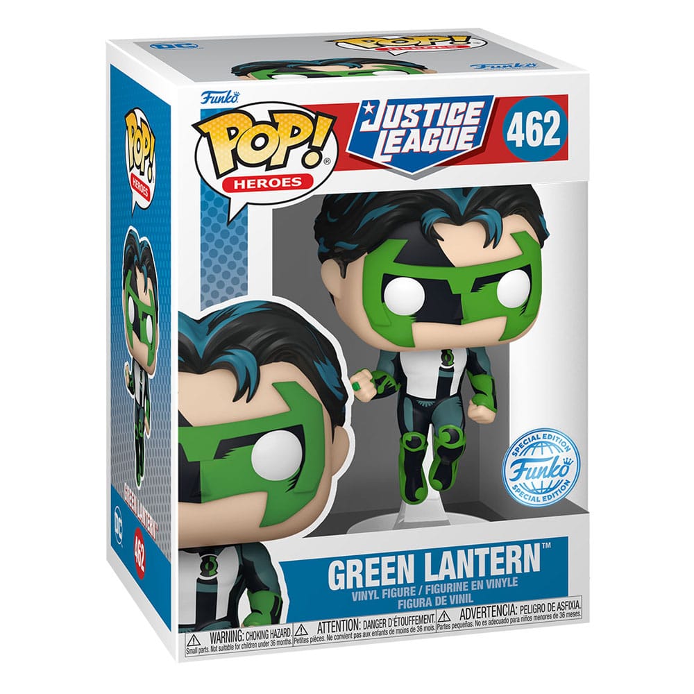 DC Comics POP! Heroes Vinyl Figur JL Comic - Green Lantern 9 cm