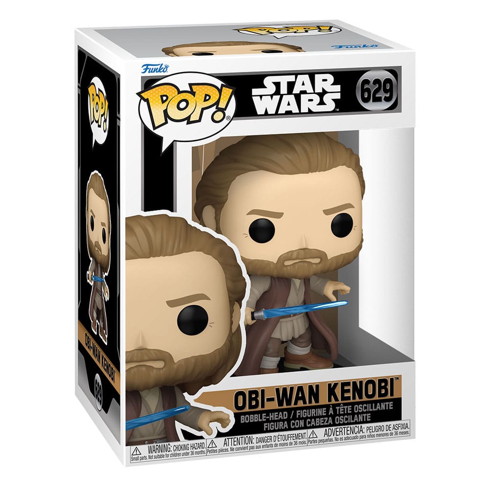 Star Wars: Obi-Wan Kenobi POP! Vinyl Figur Obi-Wan (battle pose) 9 cm