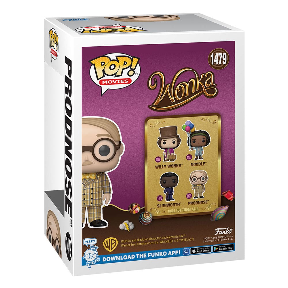 Charlie und die Schokoladenfabrik POP! Movies Vinyl Figur Prodnose 9 cm