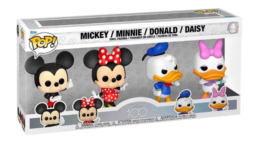 Disney POP! Movies Vinyl Figuren 4er-Pack Classics 9 cm