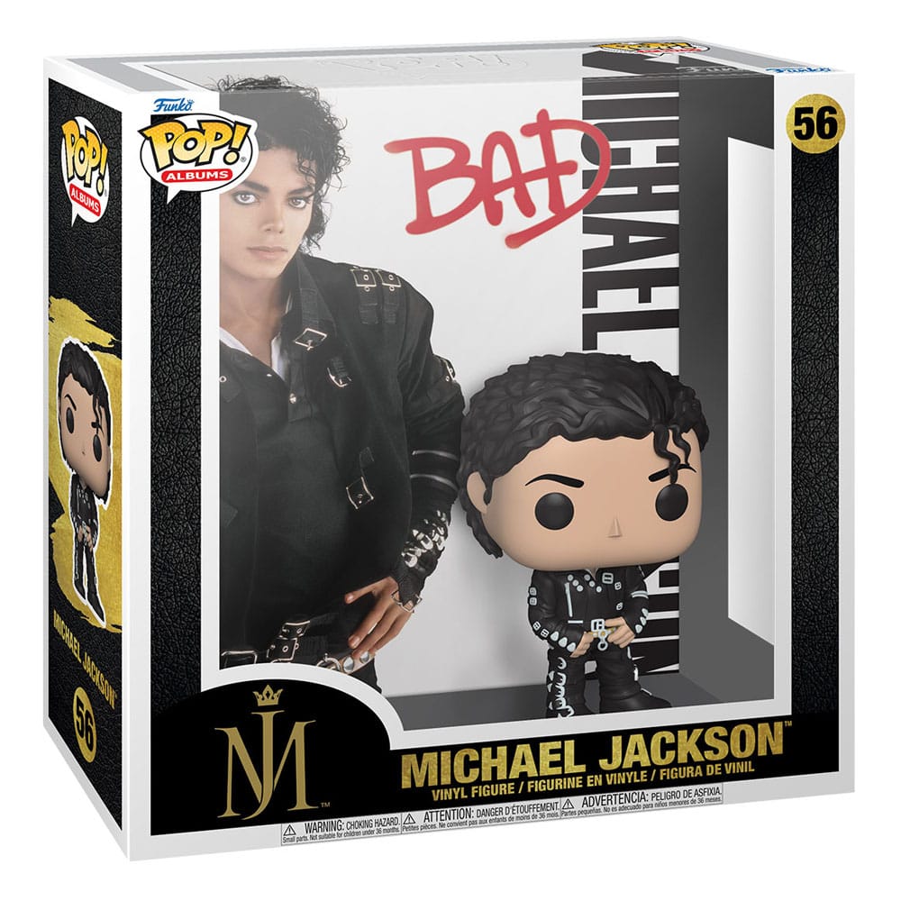 Michael Jackson POP! Albums Vinyl Figur Bad 9 cm