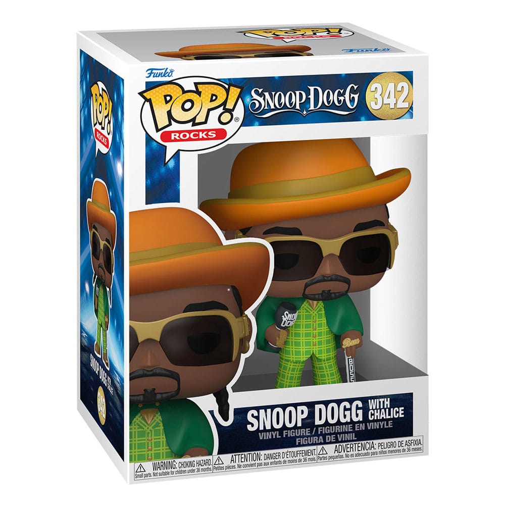 Snoop Dogg POP! Rocks Vinyl Figur Snoop Dogg w/Chalice 9 cm