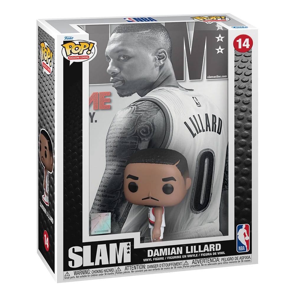 NBA Cover POP! Basketball Vinyl Figur Damian Lillard (SLAM Magazin) 9 cm