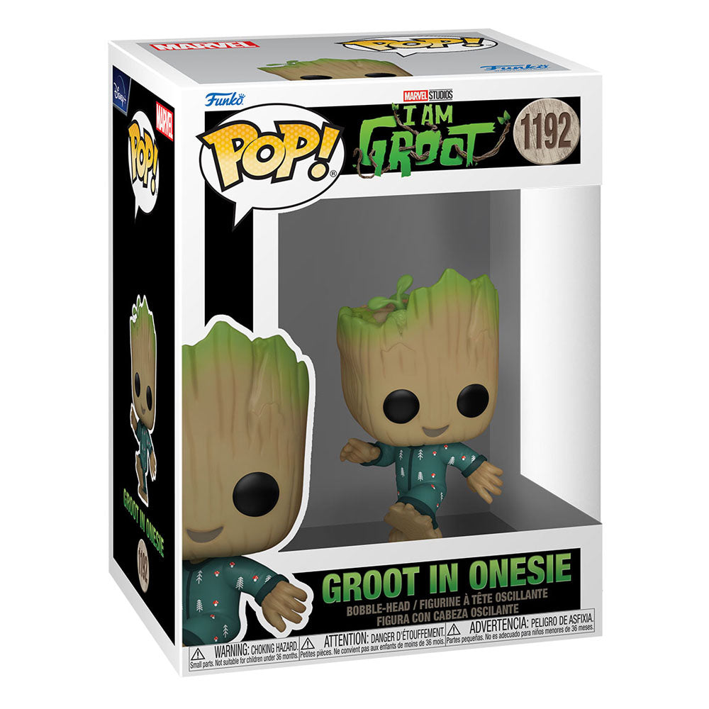 Ich bin Groot POP! Vinyl Figur Groot PJs (dancing) 9 cm