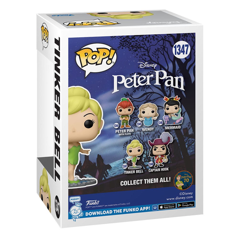 Peter Pan 70th Anniversary POP! Disney Vinyl Figur Tink on mirror 9 cm