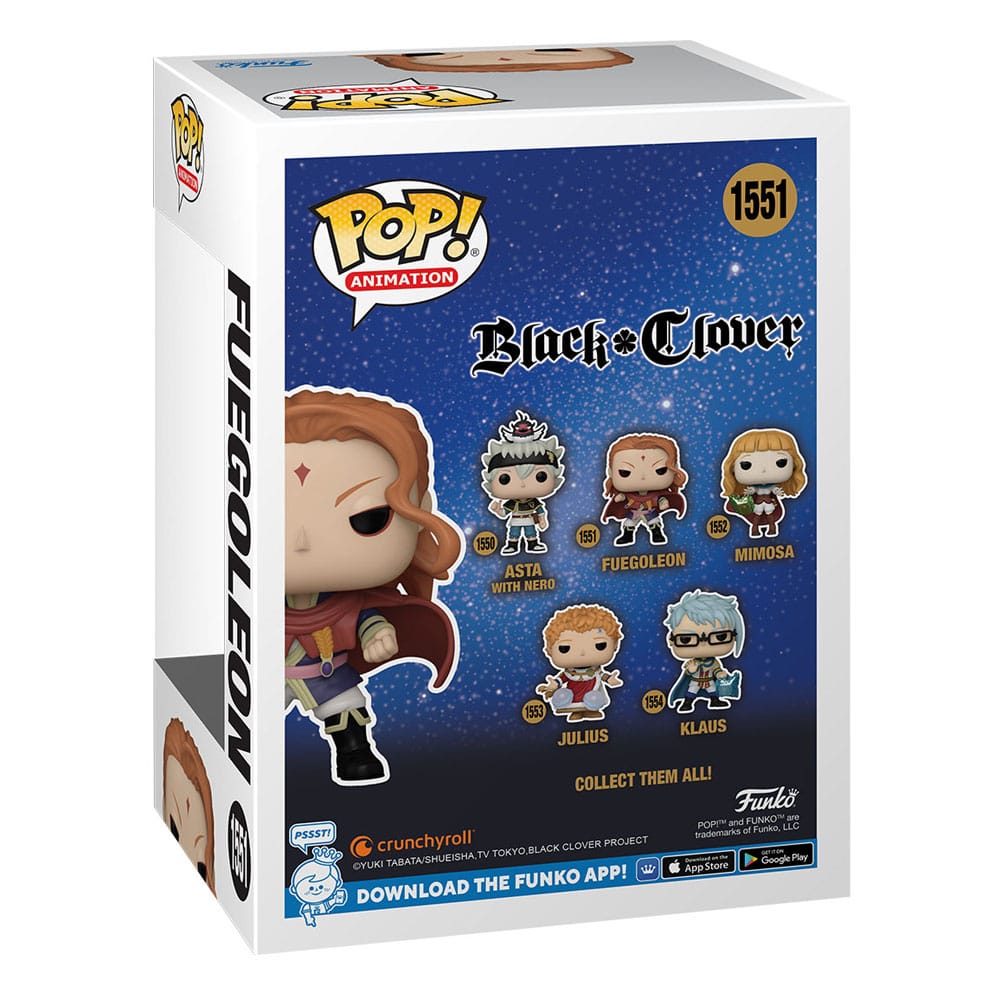 Black Clover POP! Animation Vinyl Figur Fuegoleon 9 cm