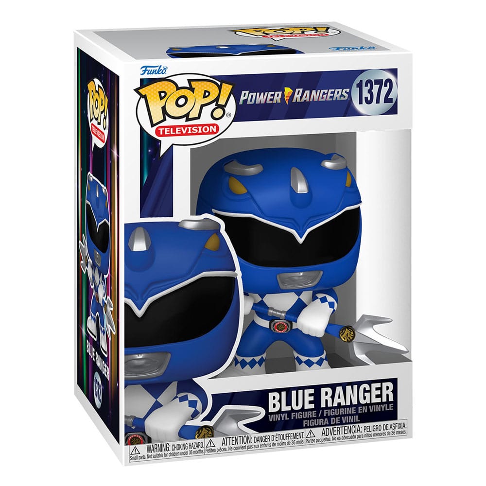 Power Rangers 30th POP! TV Vinyl Figur Blue Ranger 9 cm