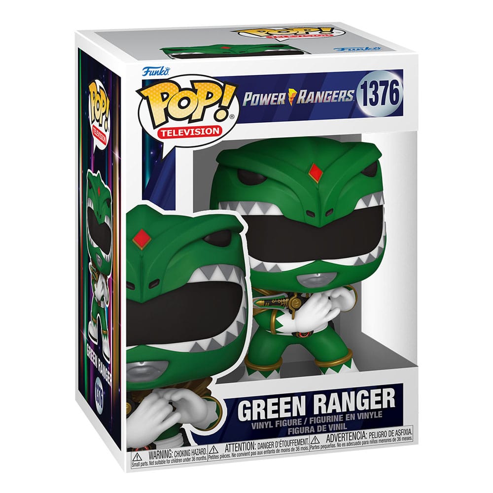 Power Rangers 30th POP! TV Vinyl Figur Green Ranger 9 cm