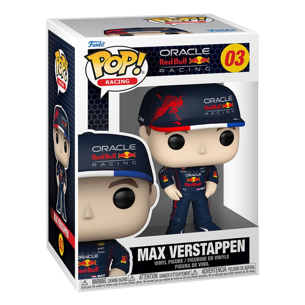 Formel 1 POP! Vinyl Figur Max Verstappen 9 cm
