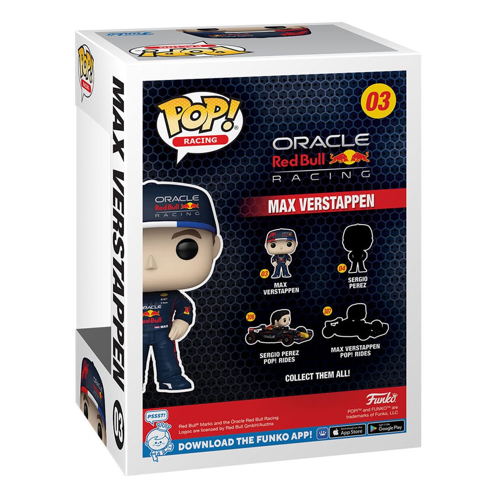 Formel 1 POP! Vinyl Figur Max Verstappen 9 cm