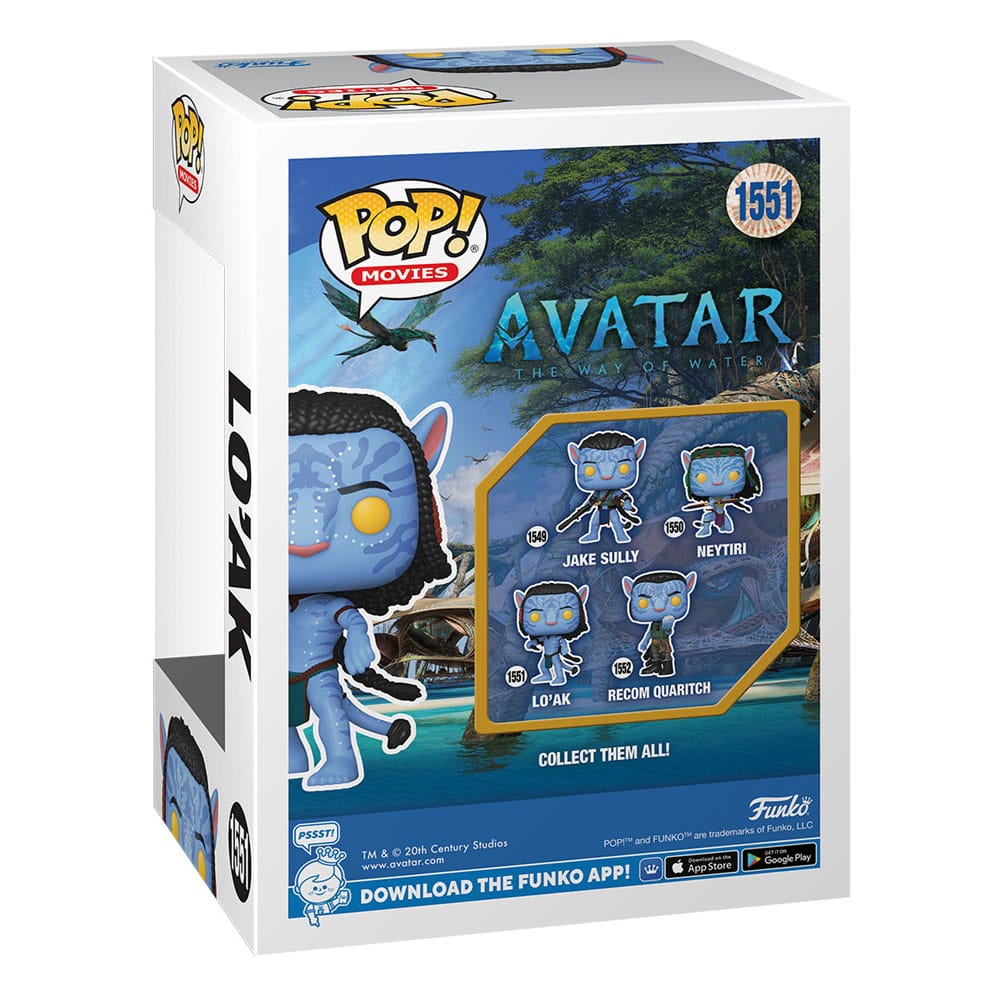 Avatar: The Way of Water POP! Movies Vinyl Figur Lo'ak 9 cm