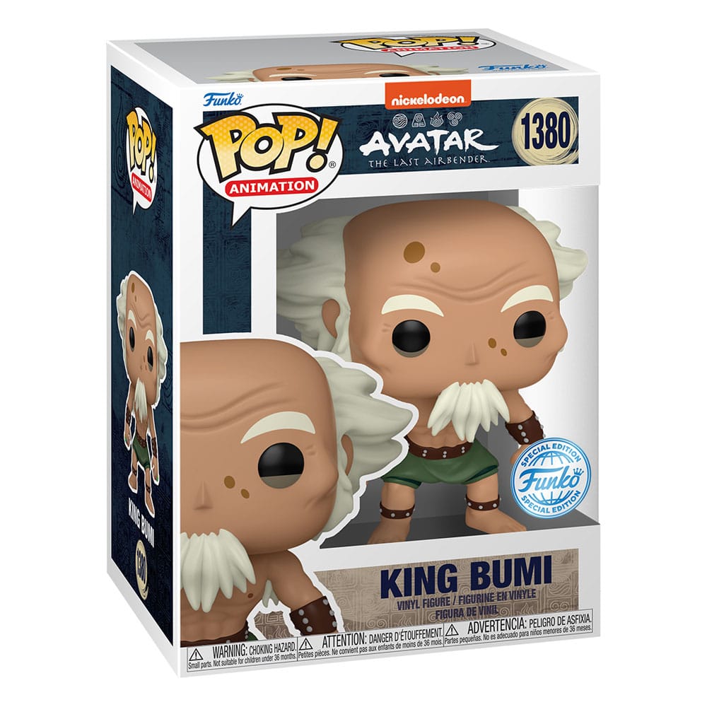 Avatar Der Herr der Element POP! Animation Vinyl Figur King Bumi 9 cm