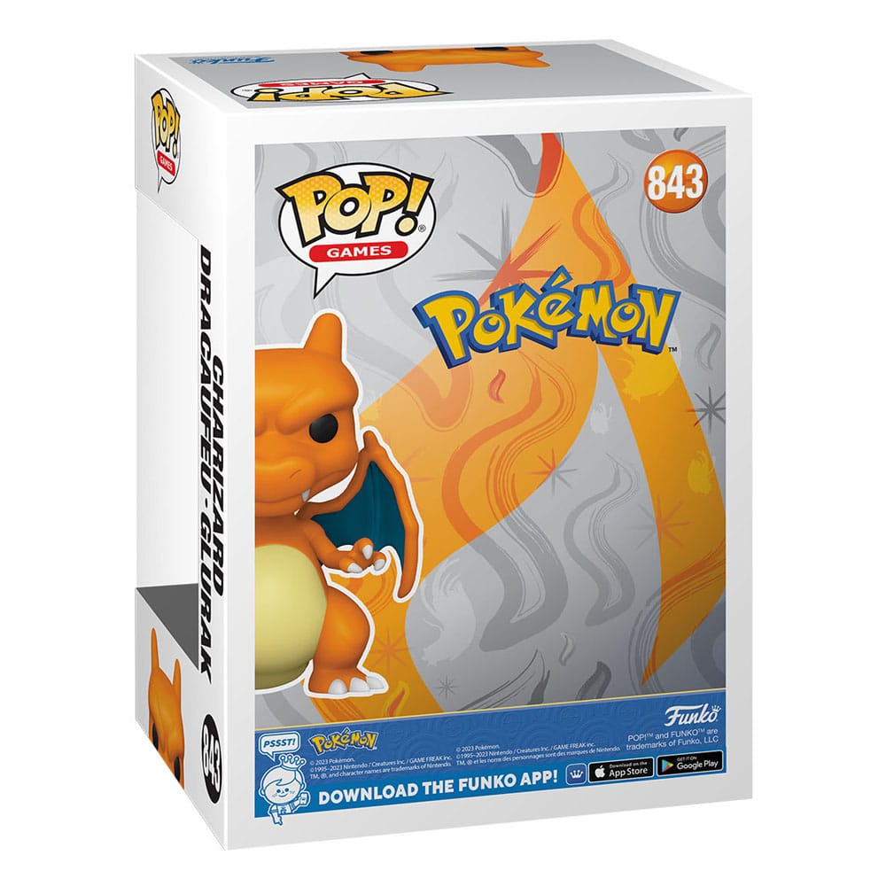 Pokemon POP! Games Vinyl Figur Charizard (EMEA) 9 cm