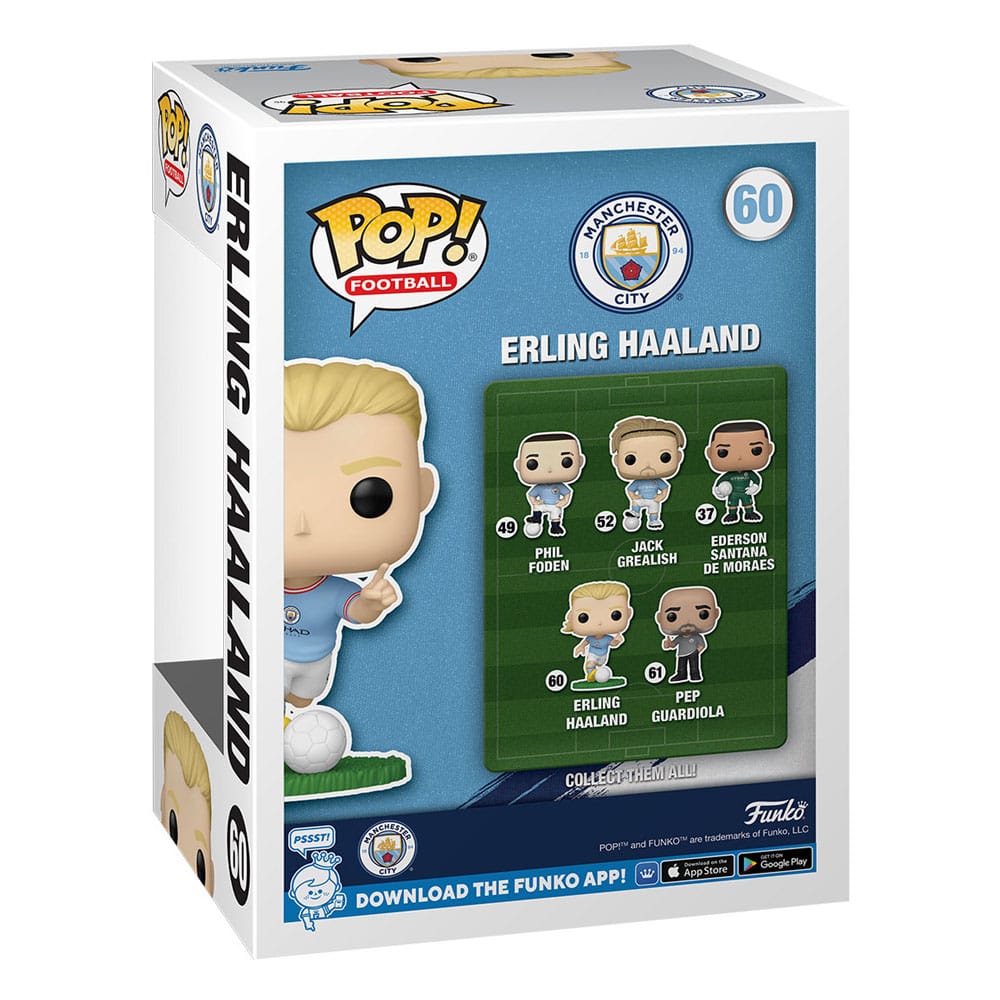 EFL POP! Football Vinyl Figur ManCity - Erling Haaland 9 cm