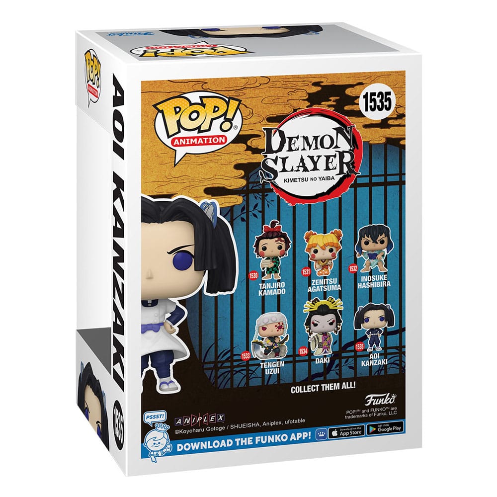 Demon Slayer: Kimetsu no Yaiba POP! Animation Figur Aoi Kanzaki w/CH 9 cm Sortiment (6)