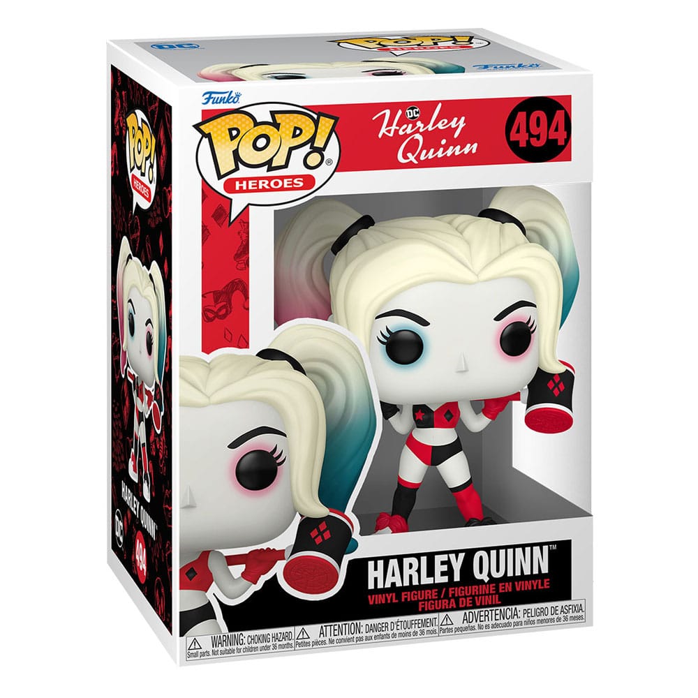 Harley Quinn Animated Series POP! Heroes Vinyl Figur Harley Quinn 9 cm