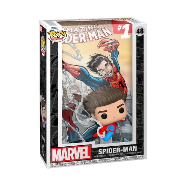 Marvel POP! Comic Cover Vinyl Figur The Amazing Spider-Man #1 9 cm