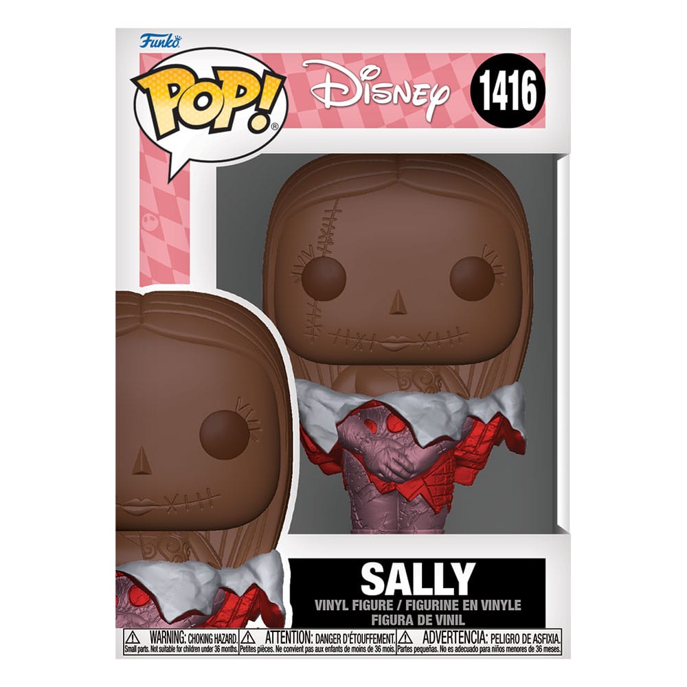 Nightmare before Christmas Valentines POP! Disney Vinyl Figur Sally (Val Choc) 9 cm