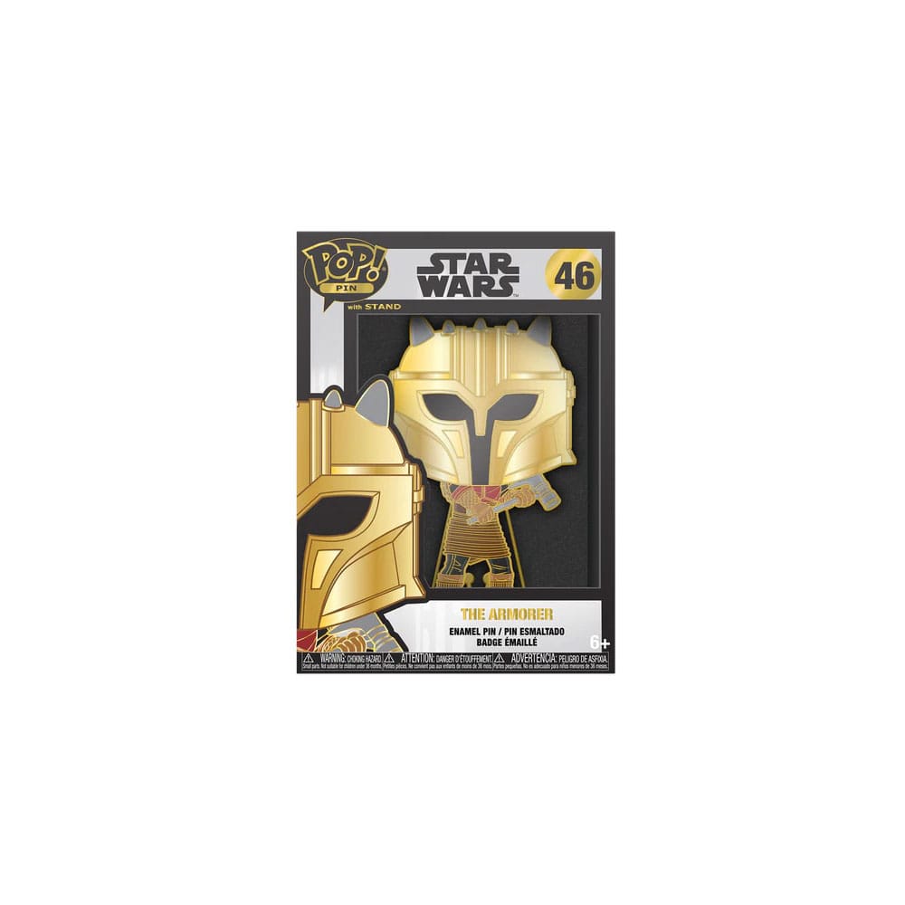 Star Wars Loungefly POP Pin Ansteck Pin The Armorer 10 cm