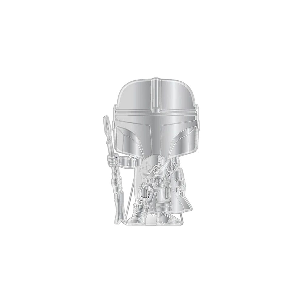 Star Wars Loungefly POP Pin Ansteck Pin Mando 10 cm