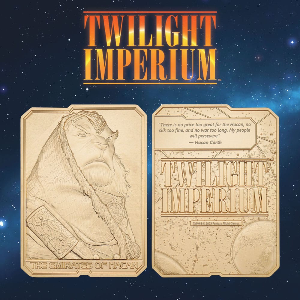 Twilight Imperium Metallbarren The Emirates of Hacan Limited Edition