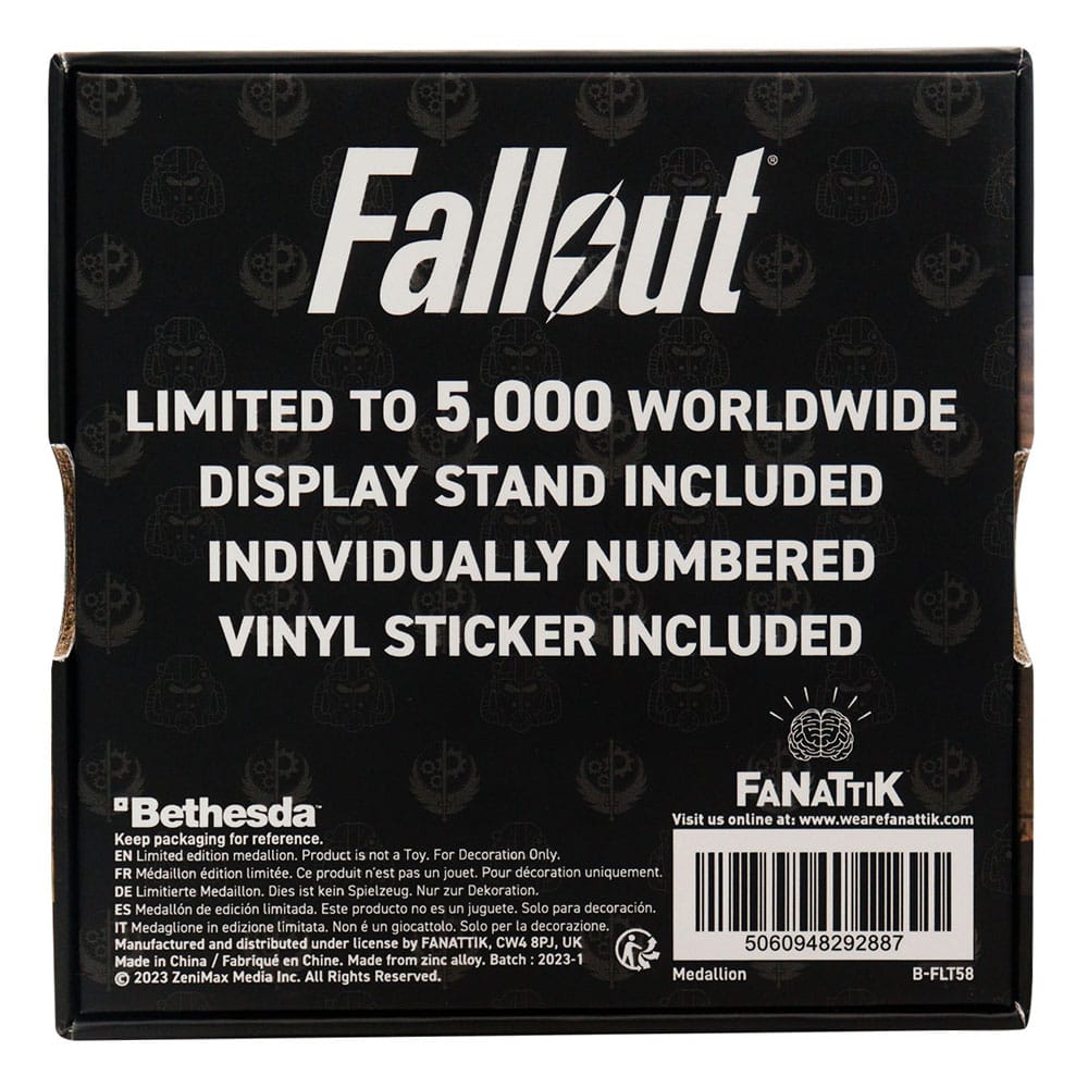 Fallout Medaille Brotherhood of Steel