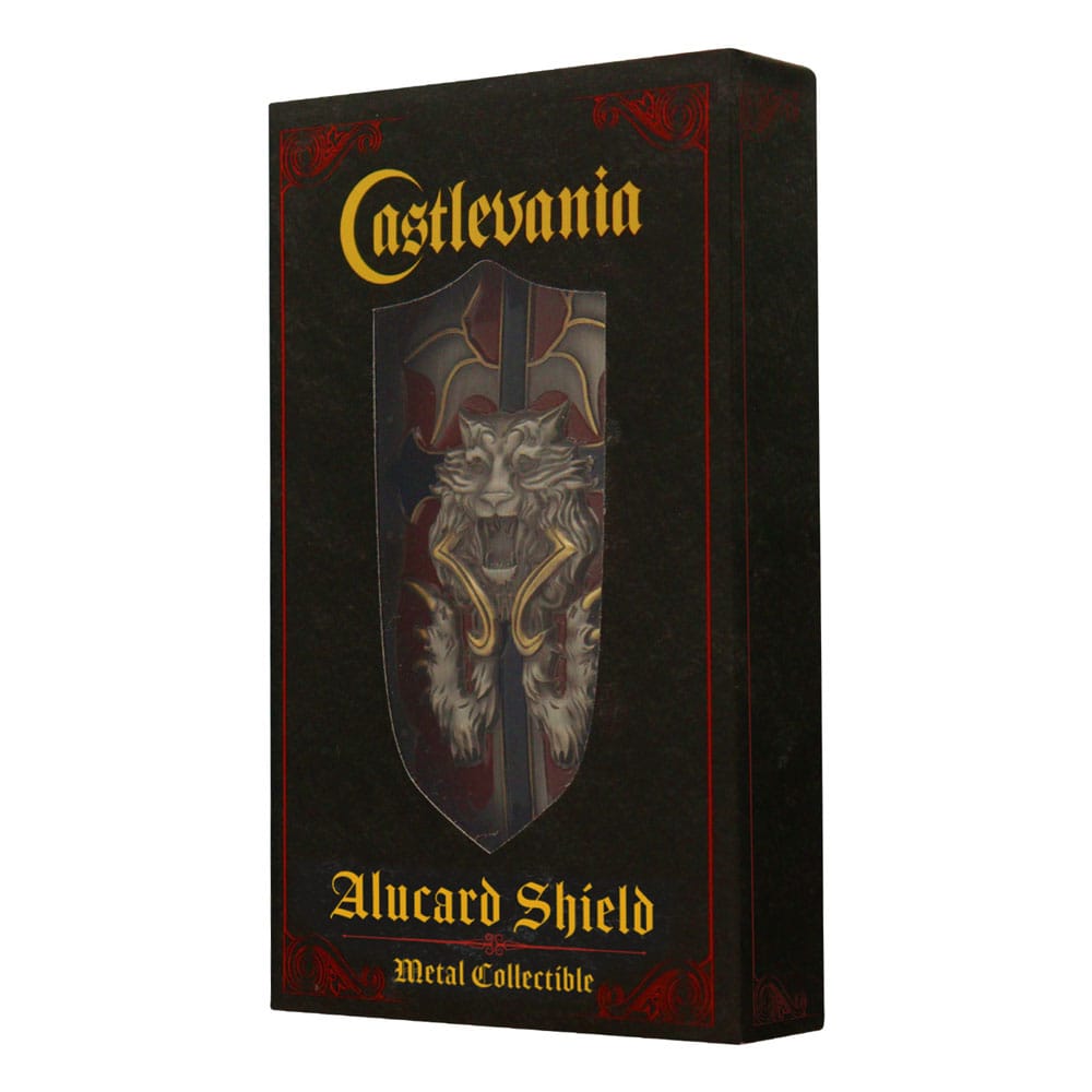 Castlevania Metallbarren Alucard Shield Limited Edition