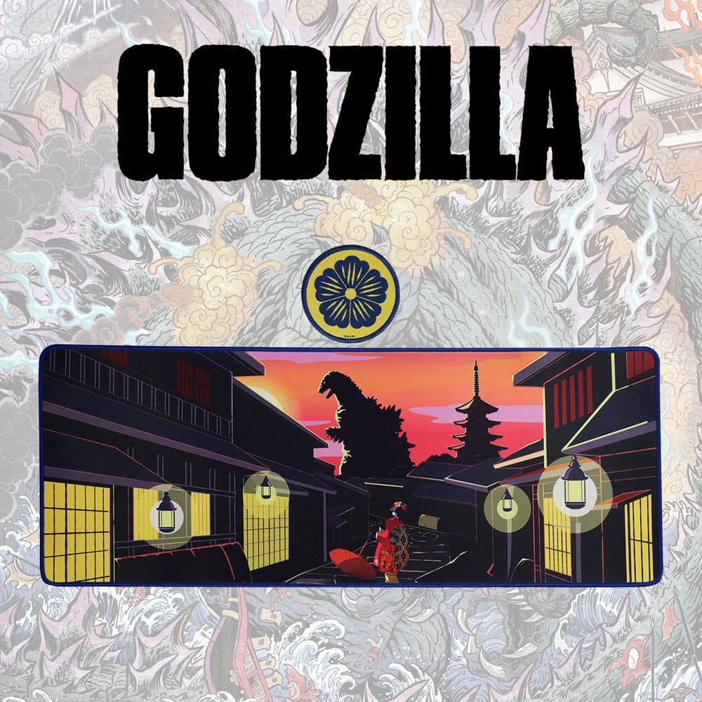 Godzilla Schreibtischunterlage & Untersetzer Limited Edition