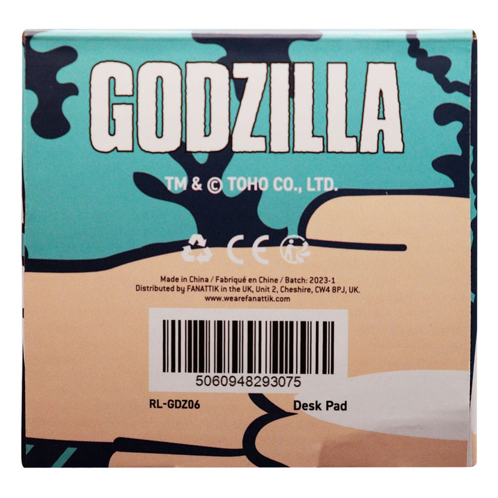 Godzilla Schreibtischunterlage & Untersetzer Limited Edition