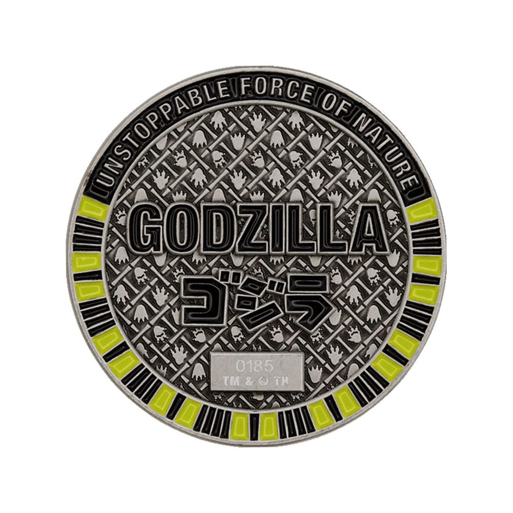 Godzilla Sammelmünze 70th Anniversary Limited Edition