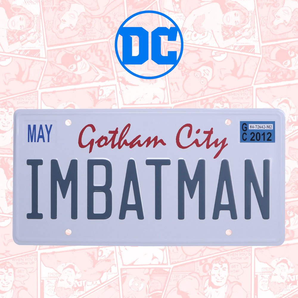 DC Comics Blechschild Batman