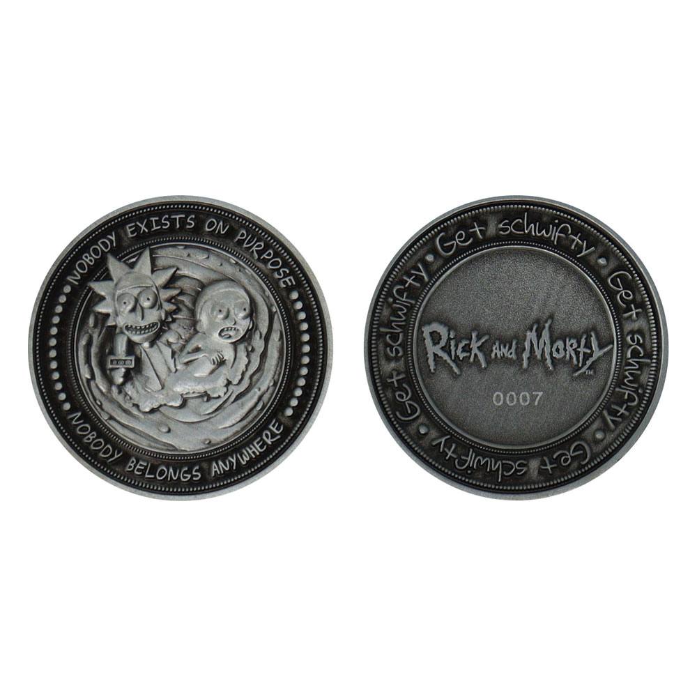 Rick & Morty Sammelmünze Limited Edition