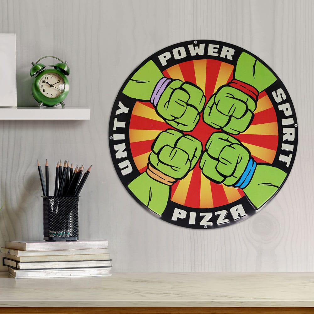 Teenage Mutant Ninja Turtles Blechschild Pizza Power