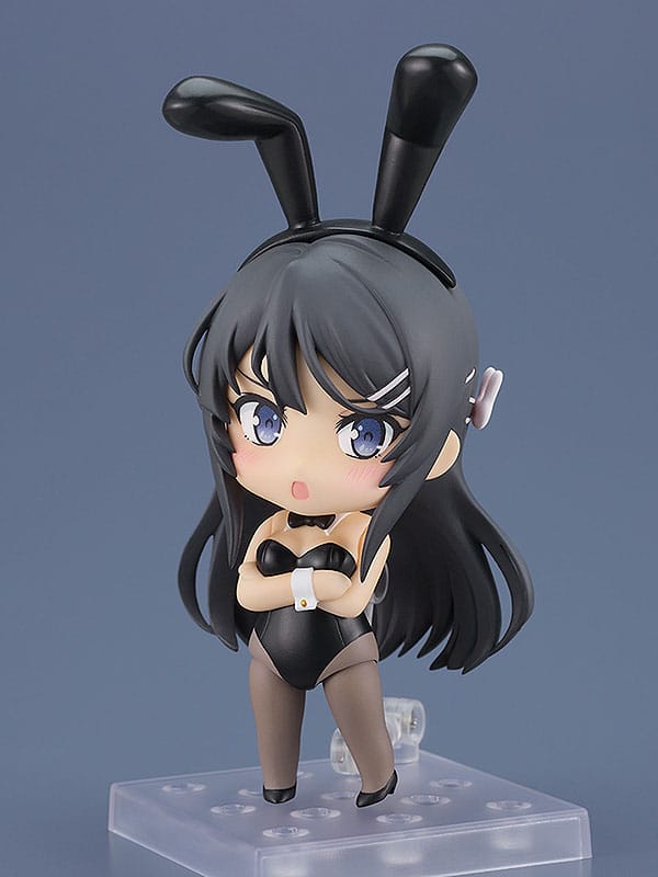 Rascal Does Not Dream of Bunny Girl Senpai Nendoroid Actionfigur Mai Sakurajima: Bunny Girl Ver. 10 cm