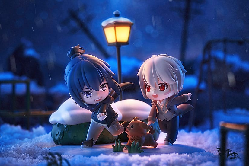 No. 6 Chibi Minifiguren Shion and Nezumi: A Distant Snowy Night Ver. 12 cm