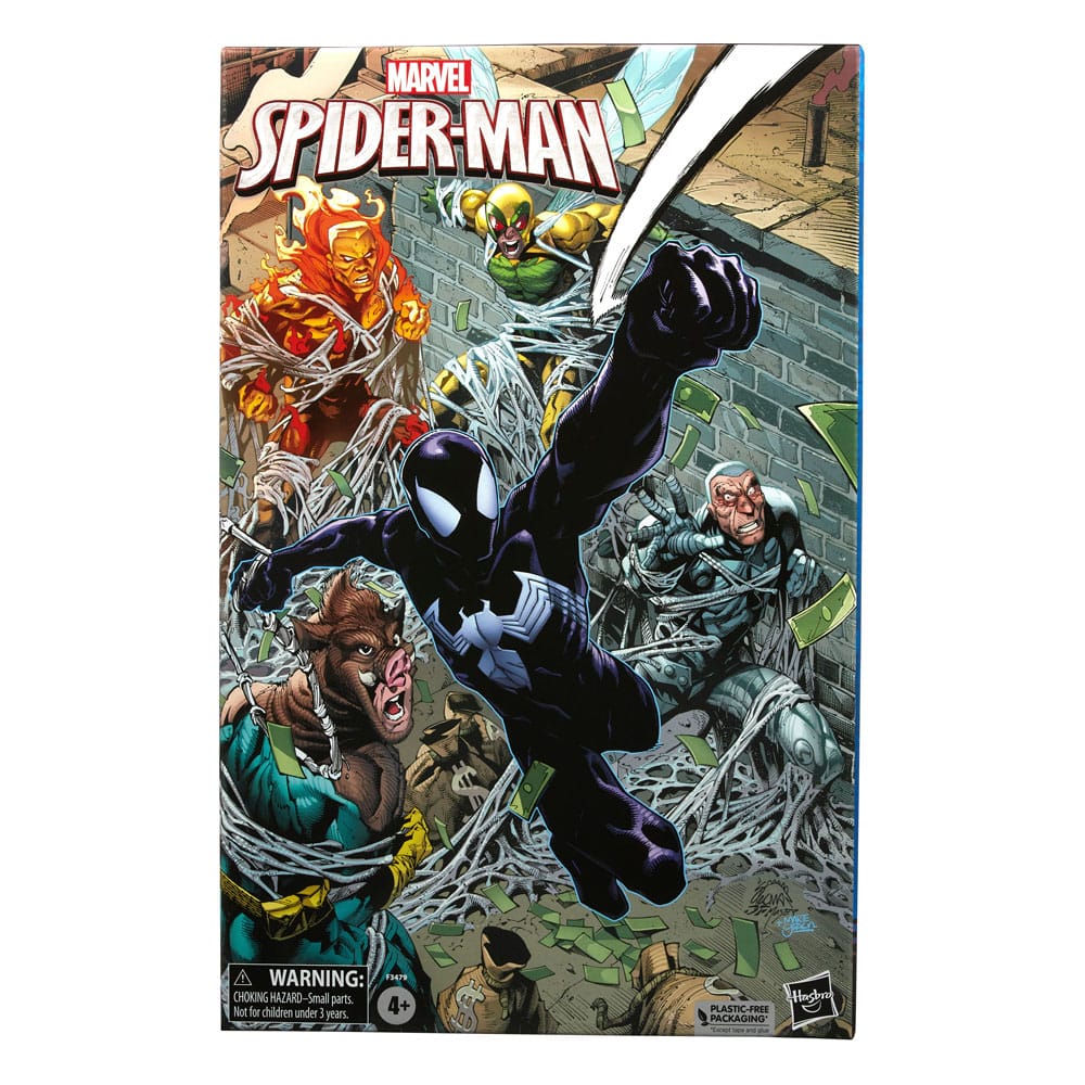 Spider-Man Marvel Legends Actionfiguren 5er-Pack Spider-Man, Silvermane, Human Fly, Molten Man, Razorback 15 cm