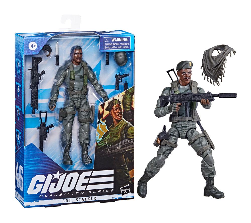 G.I. Joe Classified Series Actionfigur 2023 Sgt. Stalker 15 cm