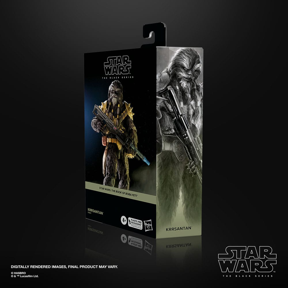 Star Wars: The Book of Boba Fett Black Series Deluxe Actionfigur Krrsantan 15 cm