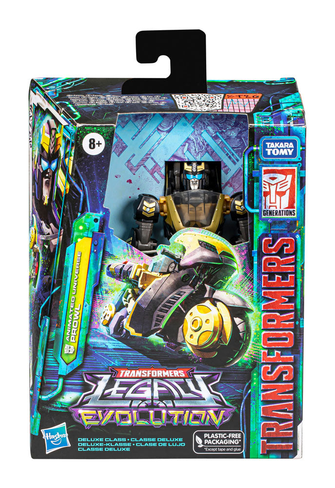 Transformers Generations Legacy Evolution Deluxe Class Actionfigur Animated Universe Prowl 14 cm