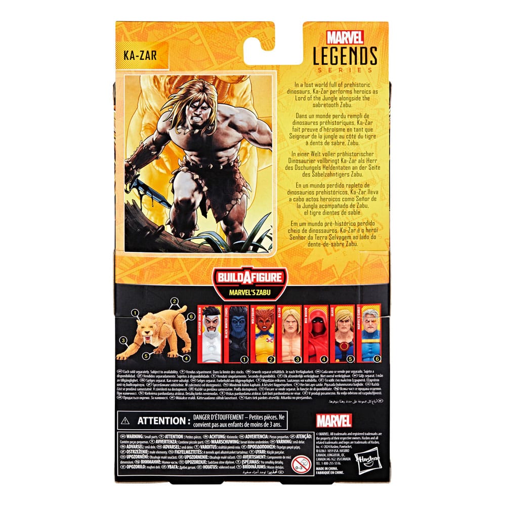 Marvel Legends Actionfigur Ka-Zar (BAF: Marvel's Zabu) 15 cm