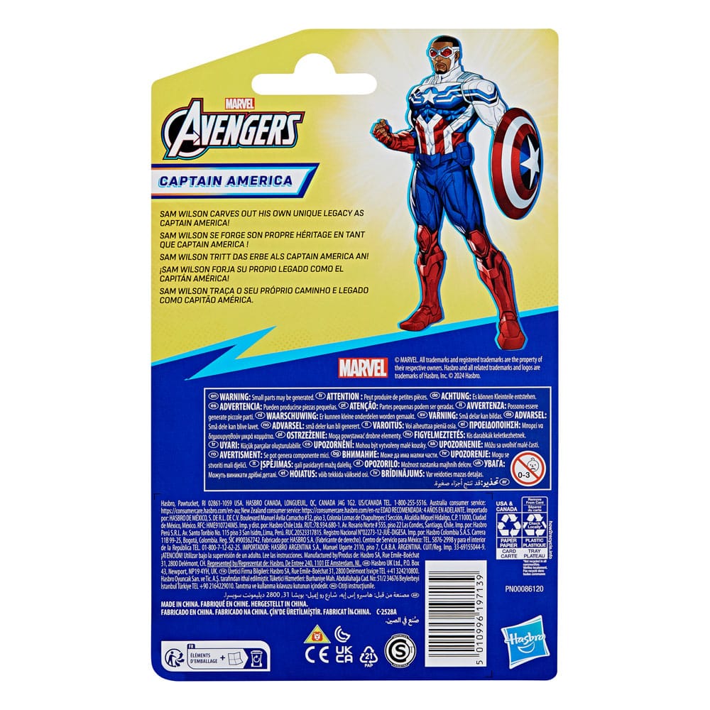 Avengers Epic Hero Series Actionfigur Captain America 10 cm