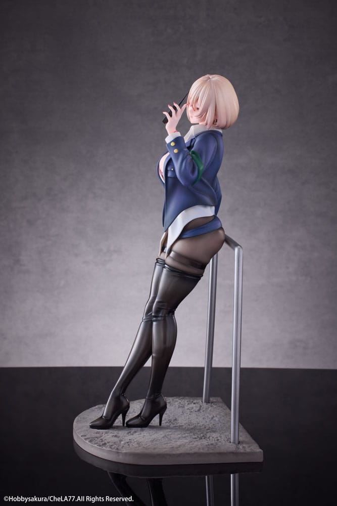 Original Illustration PVC Statue 1/6 Naughty Police Woman Illustration by CheLA77 27 cm