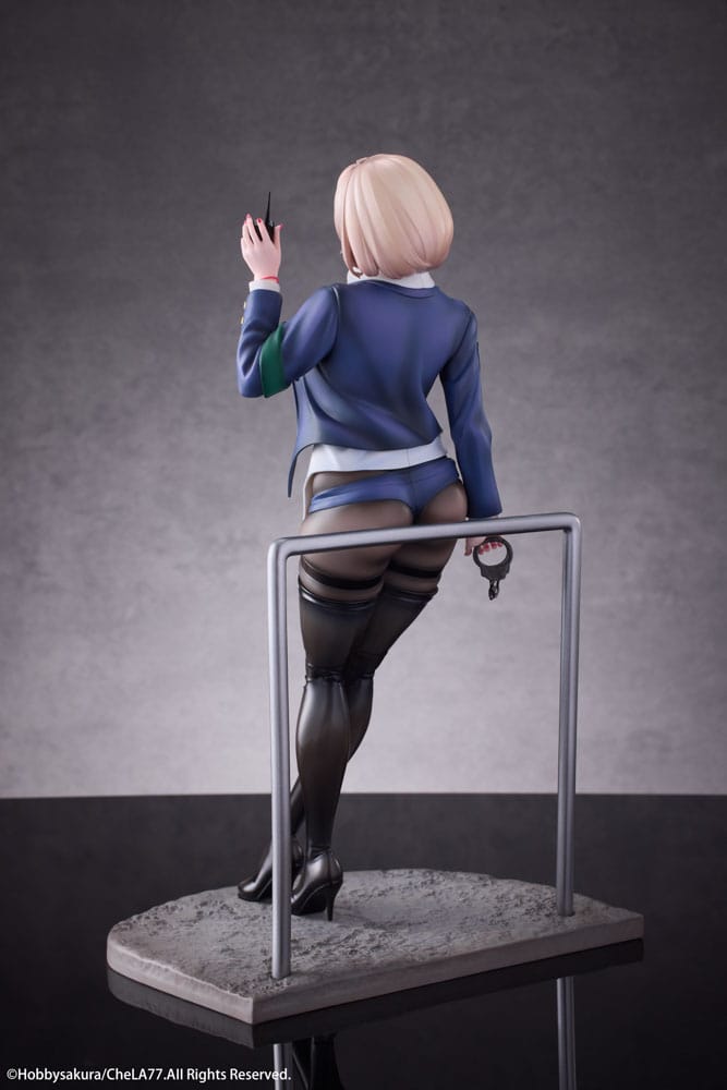 Original Illustration PVC Statue 1/6 Naughty Police Woman Illustration by CheLA77 27 cm