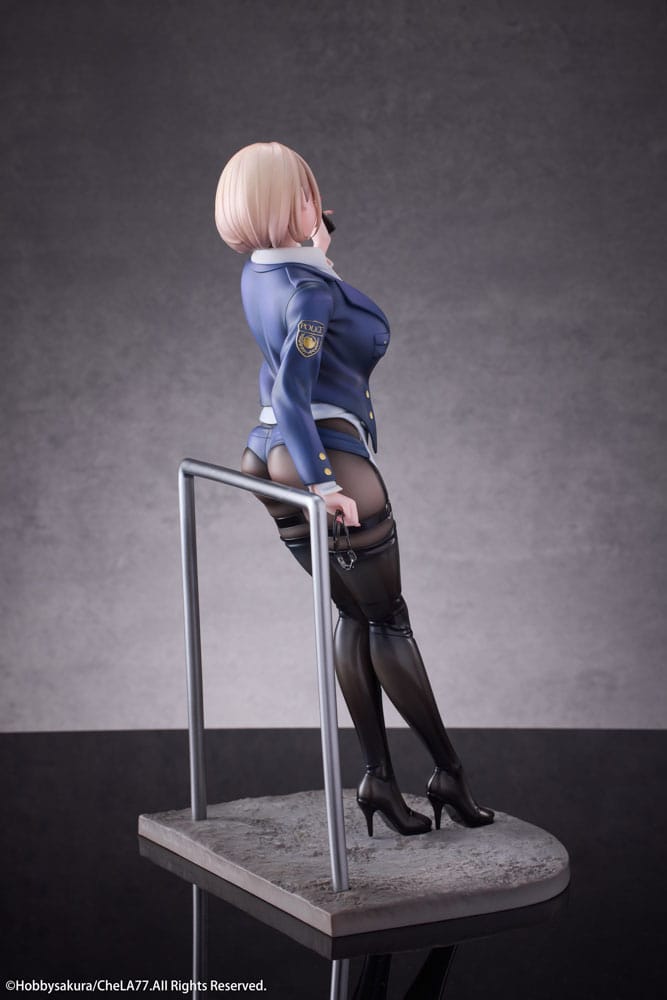 Original Illustration PVC Statue 1/6 Naughty Police Woman Illustration by CheLA77 27 cm