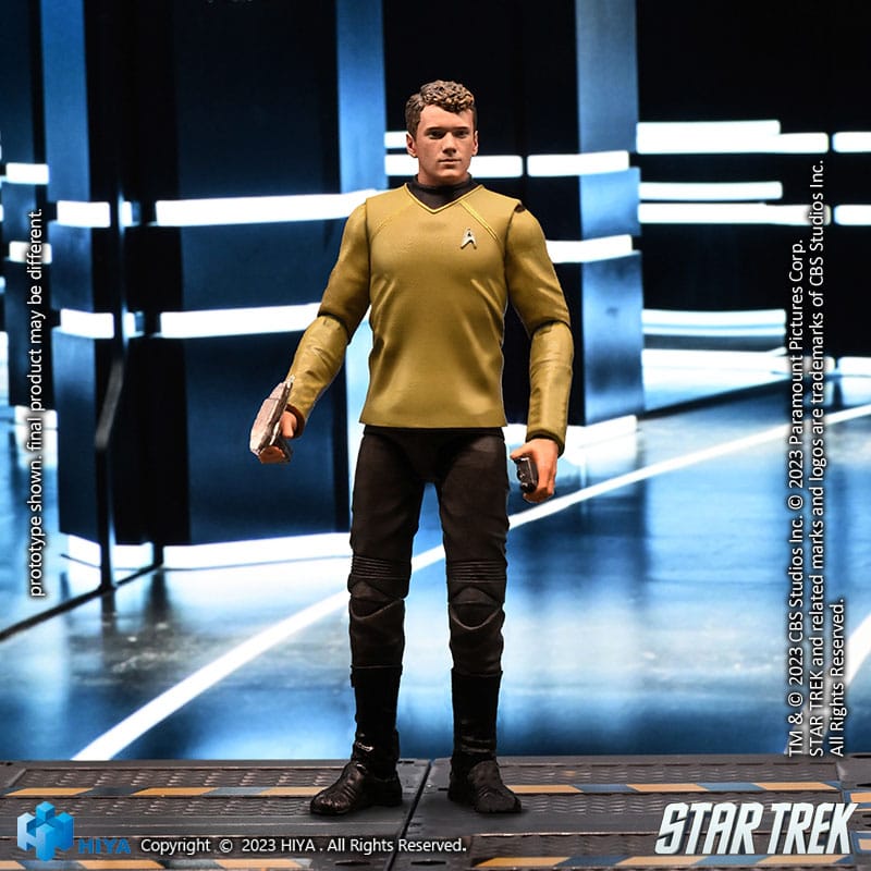 Star Trek Exquisite Mini Actionfigur 1/18 Star Trek 2009 Chekov 10 cm