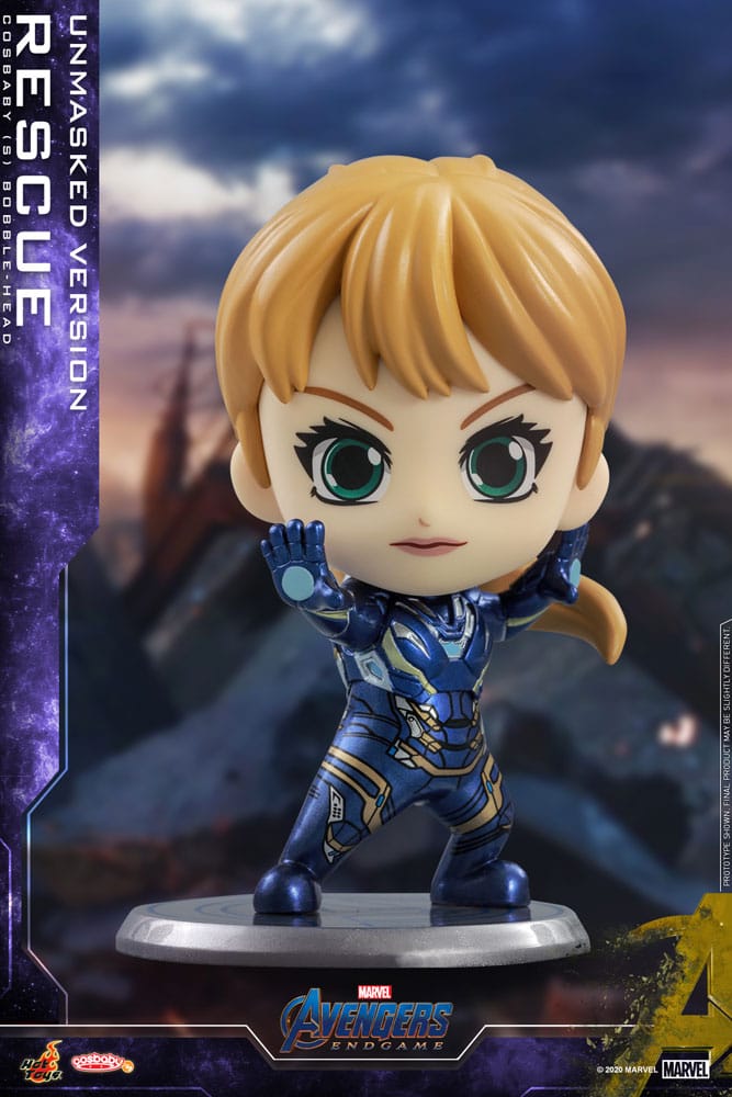 Avengers: Endgame Cosbaby (S) Minifigur Rescue (Unmasked Version) 10 cm